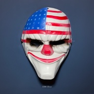 halloween accessories halloween mask Joker Funny Horror PVC Plastic Masquerade