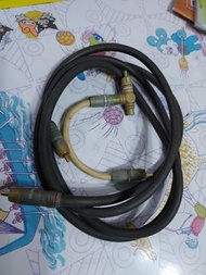 德國制monitor das hifi cabel，美國制non-magnetic 24kgold  p  cable，中古喇叭線訊號線，音響線