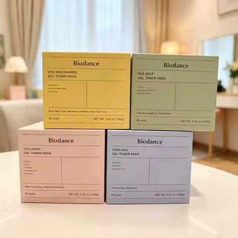 Hot Biodance Collagen Gel Toner Pads Hyaluronic Acid Moisturizing Nicotinamide CERA-NOL Gel Toner Pa