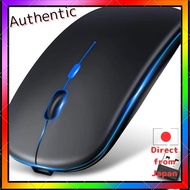Wireless Bluetooth 5.2 Mouse with Type-C Charging - High Sensitivity, Gaming, Quiet, 7 Color Light