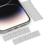 ตาข่ายกันฝุ่นลำโพงโทรศัพท์มือถืออเนกประสงค์10ชิ้น/แผ่นบางพิเศษกันฝุ่นสติ๊กเกอร์ป้องกันสามารถใส่ได้กับ iPhone Samsung OPPO