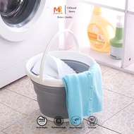 MARKAS88 Ember Lipat Serbaguna Ember Portable Kamar Mandi Ember Plastik Silikon Multifungsi