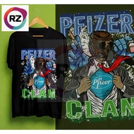 EXCLUSIVE TSHIRT PFIZER CLAN MICROFIBER HYBRID PRINT SIZE S-6XL