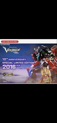 Blitzway Carbotix Voltron Legendary Defender 10th Anniversary