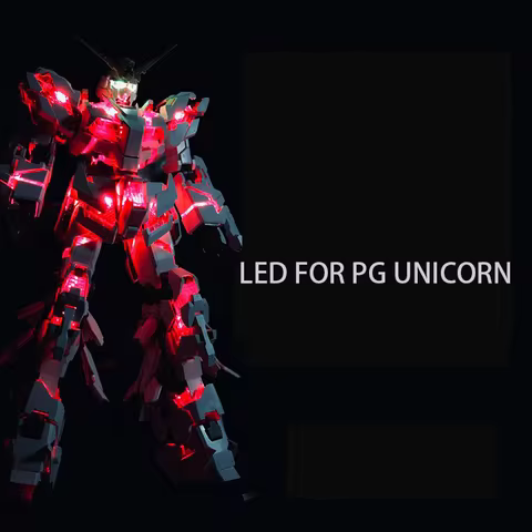 Daban Pg 1/60 Unicorn Banshee Phenex Led Sets Only Light Suit High Quality Collectible Anime Robot A