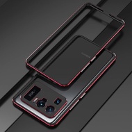 Aurora-Dual Color Border Shockproof Aluminum Metal Bumper for Xiaomi 11 Ultra Mi 11U Slim Cover Case Frame Protector