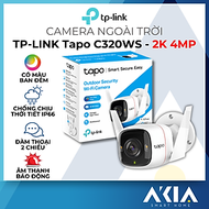 Camera Wifi Ngoài trời TP-Link Tapo C320WS - Độ phân giải 2K 4MP, Chống chịu thời tiết IP66, Có màu 