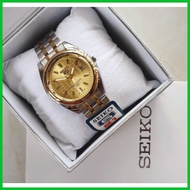 ∮ ▣ ∫ Seiko-5 watch automatic  hand movement with date for Men