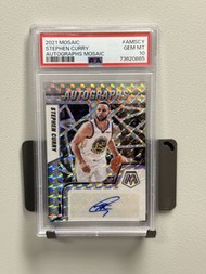2021 Mosaic Stephen Curry Autograph PSA 10