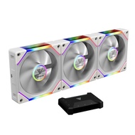 GAMDIAS AEOLUS P2-1203U ARGB PWM | 120mm Fan Pack 3IN1 - White