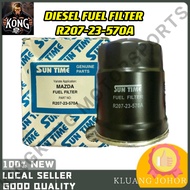 R207-23-570A F-8810 MAXI BONGO DV57 DV58 NHR DIESEL FUEL FILTER SUN TIME OSK DAIHATSU MAZDA FORD ISU