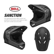 NEW!!  BELL รุ่น SANCTION HELMET (หมวกจักรยาน สเก็ตบอร์ด โรลเลอร์เบลด FULL FACE CPSC SAFETY STANDARD) M (55-57cm) One