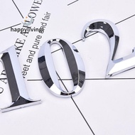 happylivingl Self Adhesive Door Number Sign House Number Digit Apartment Hotel Office Sticker