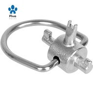 HVAC Tools,Locking Cap Key for Refrigerant Safety Caps,Triple Use Multi Key for Refrigerant HVAC Loc