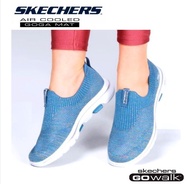 รองเท้าลำลองหญิง Skechers สีฟ้าน้ำทะเล (ของแท้จากห้าง)รุ่น Go Walk Walking Shoes