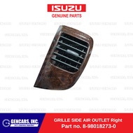 Isuzu Grille Side Air Outlet Right for Alterra 2009 (8980182730) Genuine Parts)