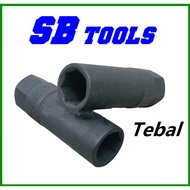 SB tools 1/2" 7 Point Impact Socket - 17mm Sport Rim Use / Sport rim socket / Pembuka Sport rim / sa