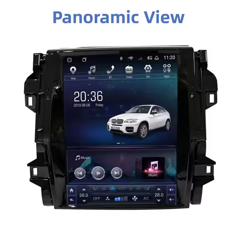 Sw4 Toyota Fortuner Pantalla Android Para Sw4 Multimedia Radio Tipo Tesla Toyota Fortuner 2019 Hilux