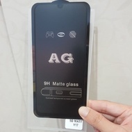 Vivo Y76 Y33S Y15S Y15A Y31 2021 Y12S Y20 Y20S Vivo Y11 Y12 Y17 Y15 AG Matte Full Tempered Glass Screen Protector