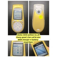 Nokia 3650 / 3660 Used ,Vintage Rare ,collection phone