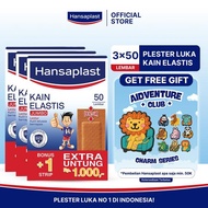 HANSAPLAST Jumbo Elastic Fabric Flexible Plaster, 50 P3K Fabric Plaster - Best Value