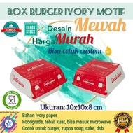 Burger Box, Burger Box, Burger Packaging, Burger Container, Burger Paper Tray, Burger Box @1Pcs ||
