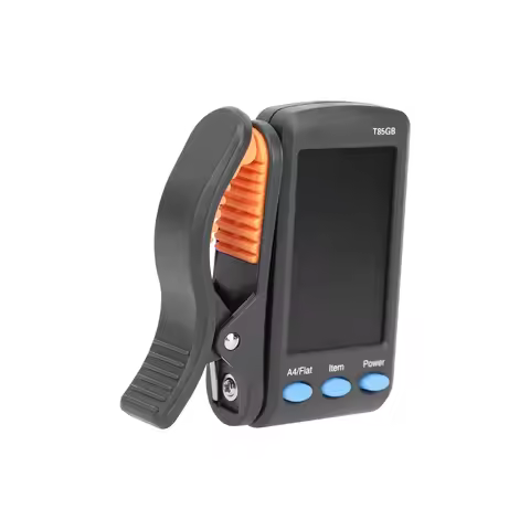 Bass Tuner Guitar Tuner Bass Tuner Chromatic Tuner with Wide Tuning Range Rotating Clip Portable Tun
