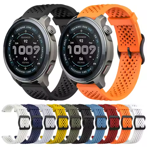 22mm Sports Breathable Strap For Huami Amazfit BALANCE 2 Smartwatch Strap For Amazfit Bip 6/Cheetah 