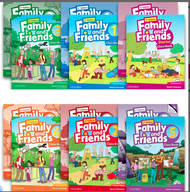 Combo 6 bộ Family and Friends 1 2 3 4 5 Starter- 2nd Edition