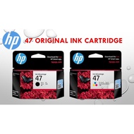 HP - 47 Original Black & Colour Ink Cartridges - For Hp 4826/4827/4828/4877/4928 Ink Advantage Ultra