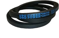 D&D PowerDrive BB55 Hexagonal 21/32 x 59.6in V-Belt, Rubber