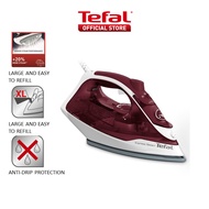 Tefal Express Steam Ceramic Soleplate Iron 270ml 2600W (Red) FV2869 – Powerful, Anti-Drip, Enhanced Safety, Convenient, Easy-to-Use