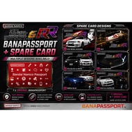 Banapassport Card + Backup Spare Card | WMMT 6RR+ Wangan Midnight | Initial D Arcade | maimai DX | T