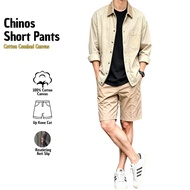 CHINOS SHORTS Chinos Shorts Cutting Above the Knee
