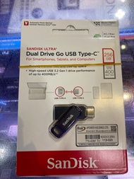 SanDisk Ultra Go USB Type-C 256gb 雙用隨身碟|DDC3|