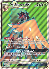 Pokemem Decidueye GX SM37 Decidueye GX Premium Collection Box Jumbo Promo