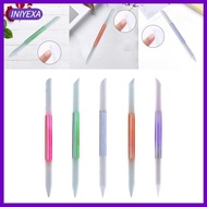 [Iniyexa] Glass Cuticle Pusher Professional Precision Filing Cuticle Remover Tool for Home