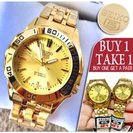 【high quality】5 11 tactical watch COD Seiko 5 watch Stainless women and men couple watch 2pcs fas