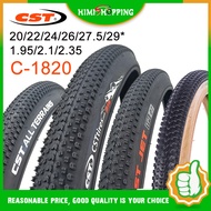 【READY STOCK】1PC CST JET Bicycle Tyre 26/27.5/29 x 1.95/2.1/2.35 Wear-Resistant Mountain Bike for 20