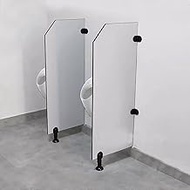 Urinal Privacy Screen Toilet Partition, Men Urinal Privacy Baffle, Urinal Divider Screen Panel 120x45cm, for Schools/Shopping Malls/Public Places (Size : 2pcs)
