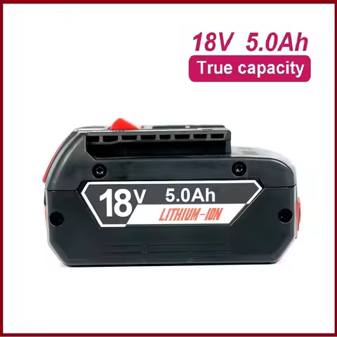 18650 For Bosch 18V 5Ah 6Ah Rechargeable Power Tool Battery 18V BAT618G 3601H61S BAT609 BAT618 BAT60