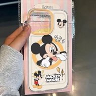 HP (Q7) Softcase Cute Minnie Mouse Glossy Clear Case For poco C75 M6 F6 X6 M7 Latest ULTRA X7F7 - Ca