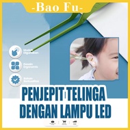 LED ear clips/ ear cleaning tools/ light ear tweezers/ ear cleaning toolsAman