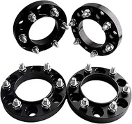 4pcs 1" 6x5.5 to 6x5.5 Hub Centric Wheel Spacers 106mm Bore 12X1.5 Studs Compatible for Toyota Tacom