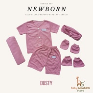 Newborn Bundle Package Swaddle Set Newborn Baby SartakiBANDO MaroonPOLOS