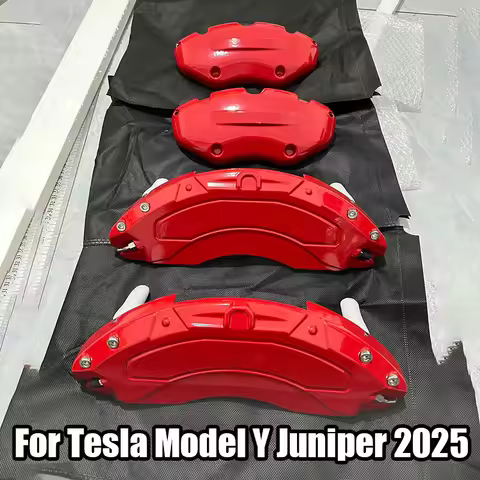 For Tesla Model Y Juniper 2025 Berlin Style B brake caliper protective cover made of aluminum alloy 