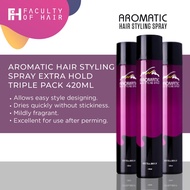 Aromatic Hair Styling Spray Extra Hold (420ml)