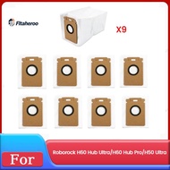 9PCS Replacement Dust Bags for H60 Hub Ultra/H60 Hub Pro/H50 Ultra Automatic Emptying Station Sweepe