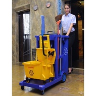 Property Room D-11 Tool Cart Cleaning Hotel Trolley Cleaning Cart Cloth Truck 5ZW Hotel Wholesale Mu