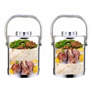 [SALE] Rantang 1400mL Panci 1600 mL Bekal Stainless 2L Thermos Nasi 2.2 L Best seller